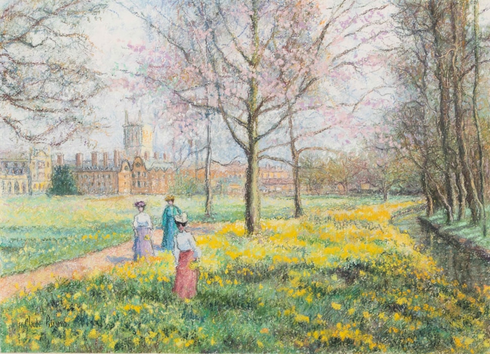 St John's College, Cambridge - H. Claude Pissarro (b. 1935 - )